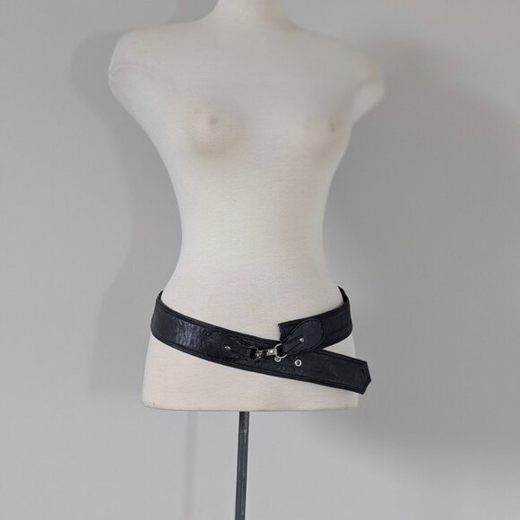 One-of-a-kind Custom Upcycled Leather Belt - Picture 3 of 7